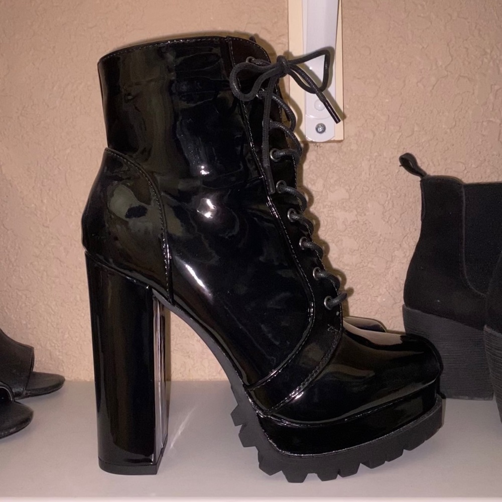 Black boots